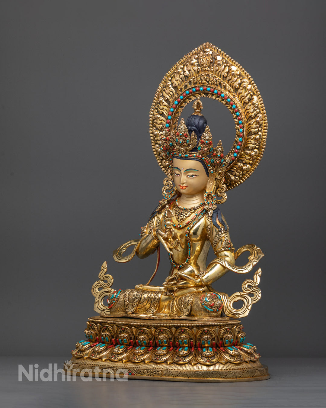 Vajra Hero Dorje Sempa Statue | Handcrafted Tibetan Buddhist Sculpture