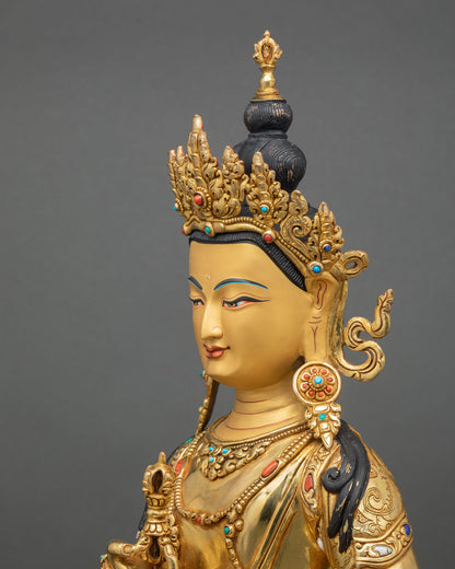 Handmade Vajrasattva Statue | Handmade in Nepal