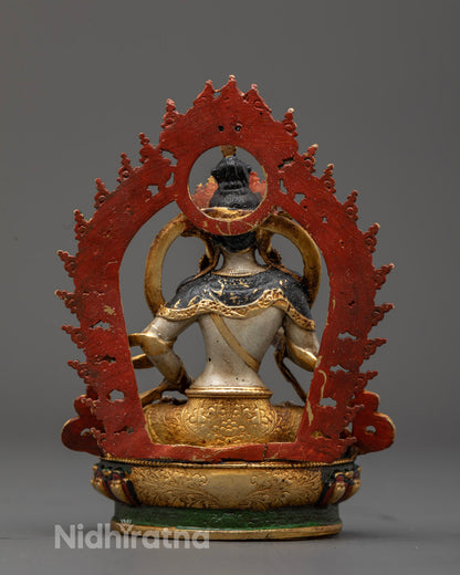 Machine Made Vajrasattva Statue | Traditional Himalayan Art