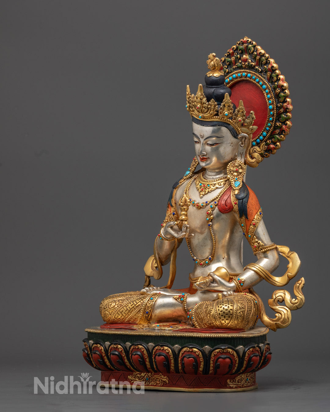 Heruka Vajrasattva Sculpture | Buddhist Deity Statue