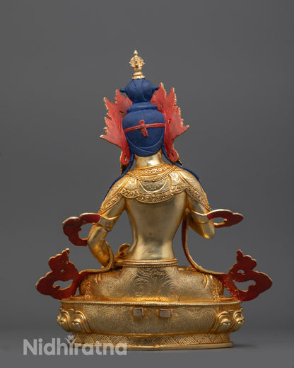 Nepalese Vajrasattva Statue | Enlightenment and Inner Peace Decor