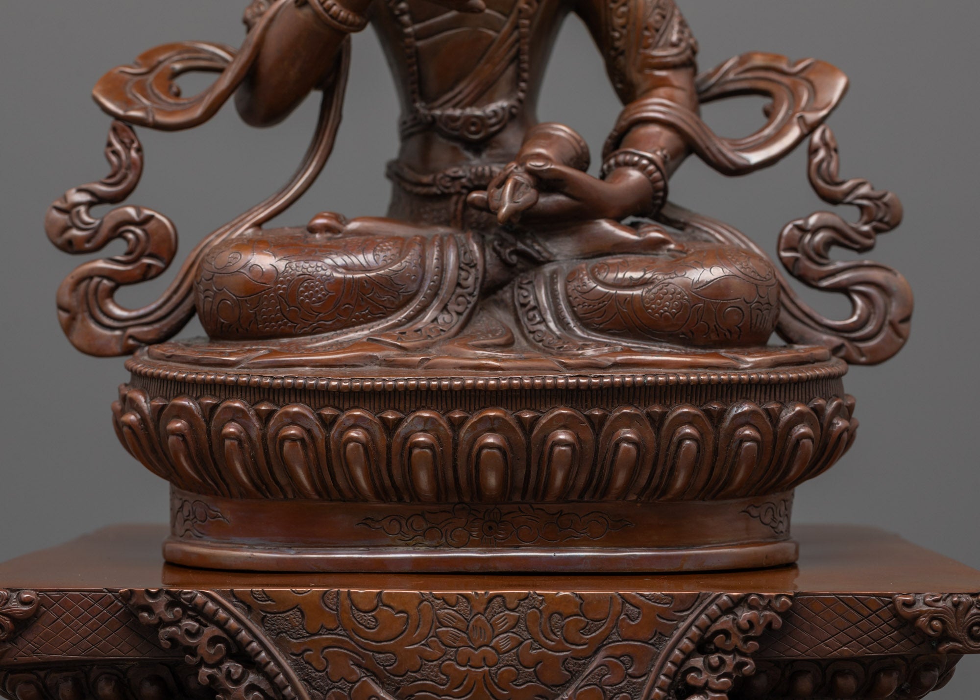 Buddhist Vajrasattva Statue | Handmade Enlightenment Deity