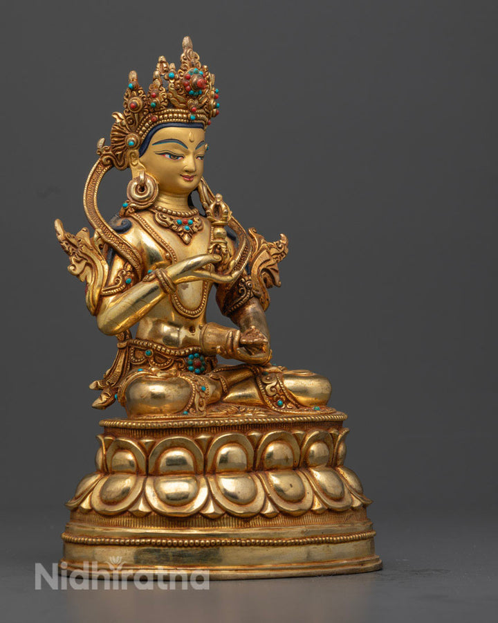 Buddhist Vajrasattva Statue | Tibetan Artwork in Nepal