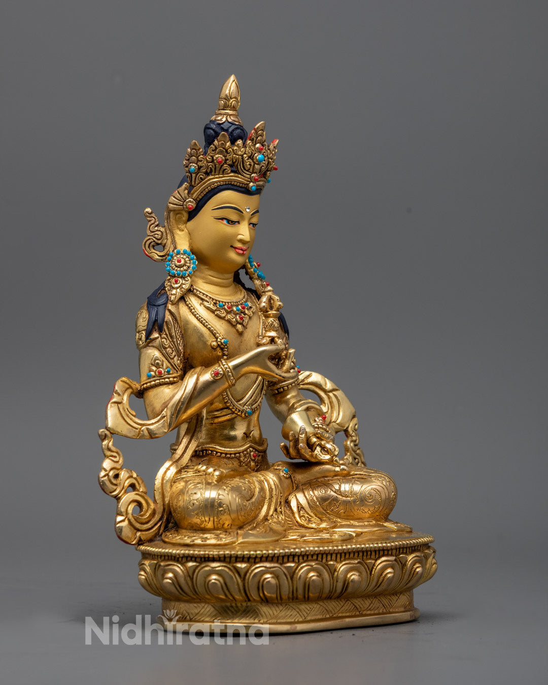 Vajrasattva Statue | Tibetan Buddhist Sculpture Artwork