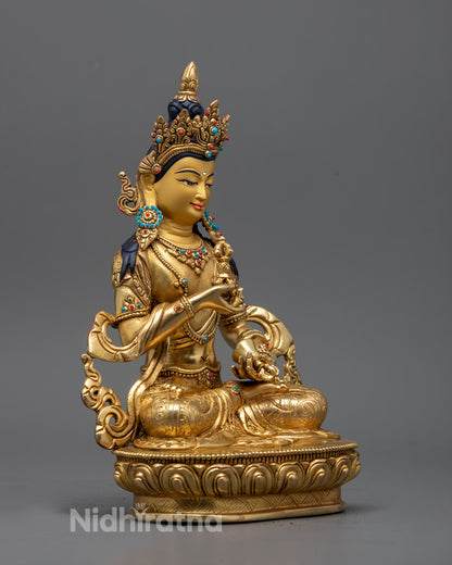 Vajrasattva Statue | Tibetan Buddhist Sculpture Artwork