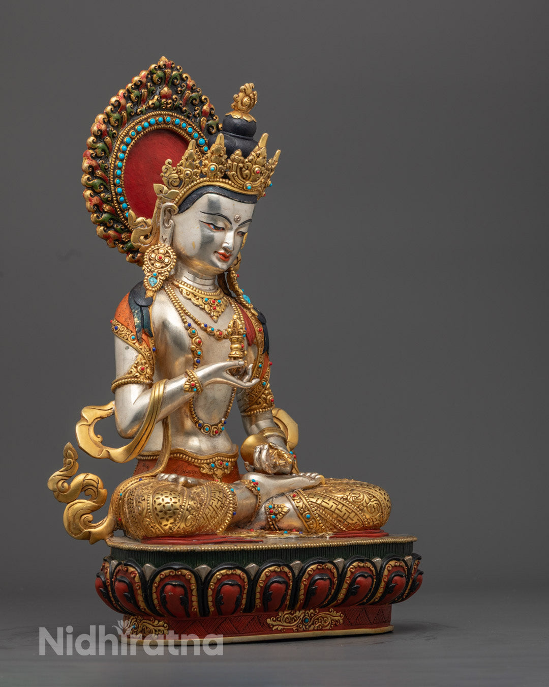 Heruka Vajrasattva Sculpture | Buddhist Deity Statue