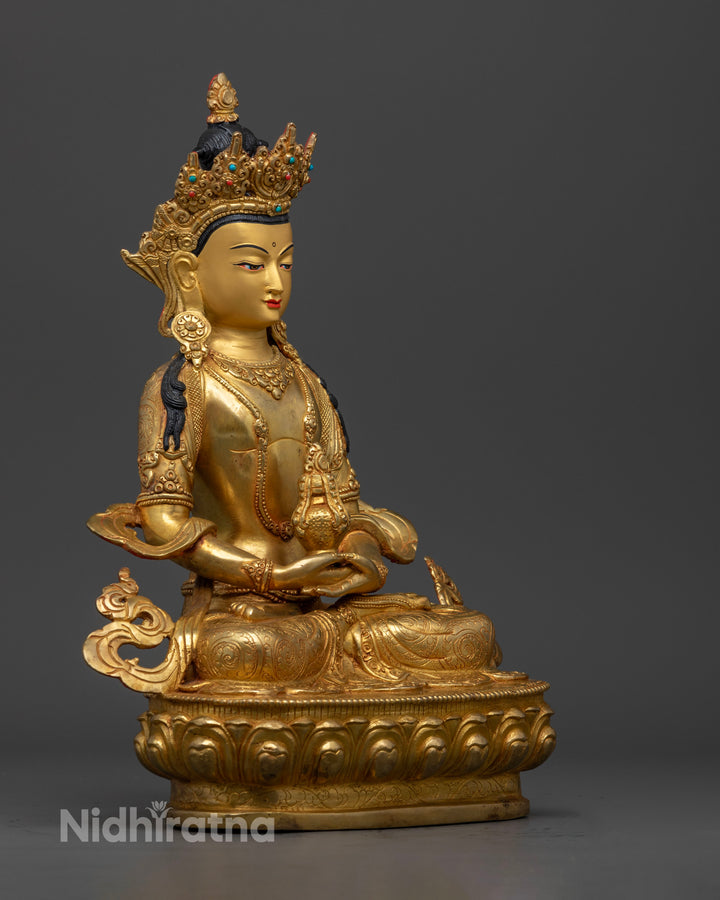 Amitayus Long Life Mantra Sculpture