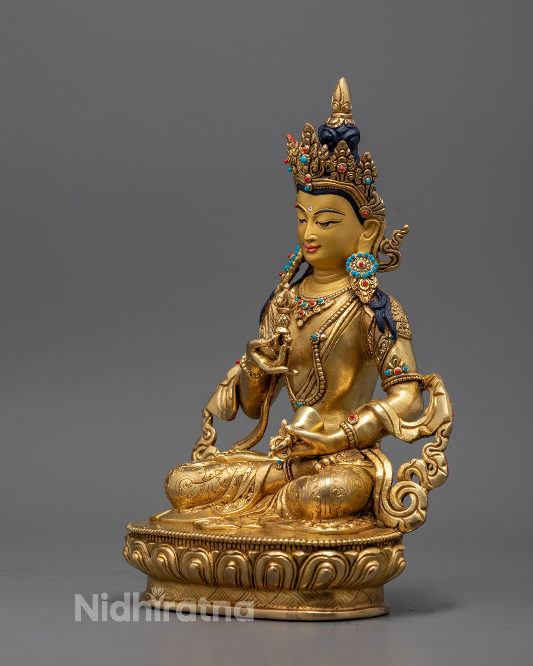 Vajrasattva Statue | Tibetan Buddhist Sculpture Artwork