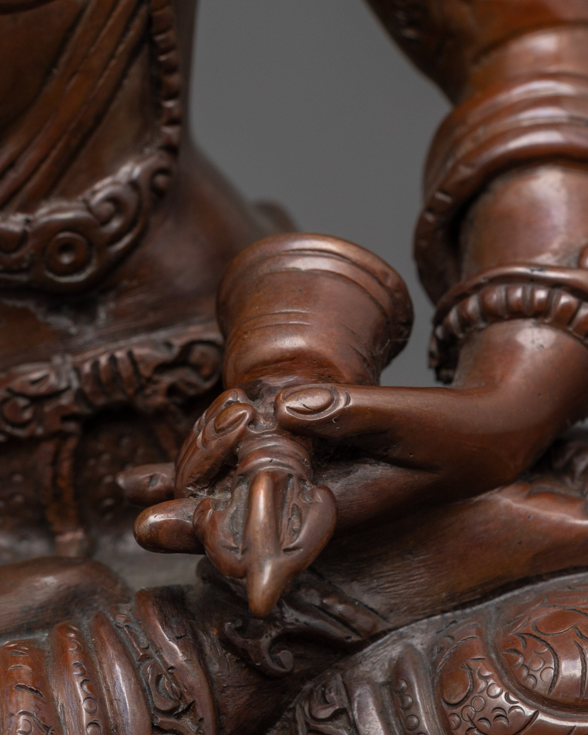 Buddhist Vajrasattva Statue | Handmade Enlightenment Deity