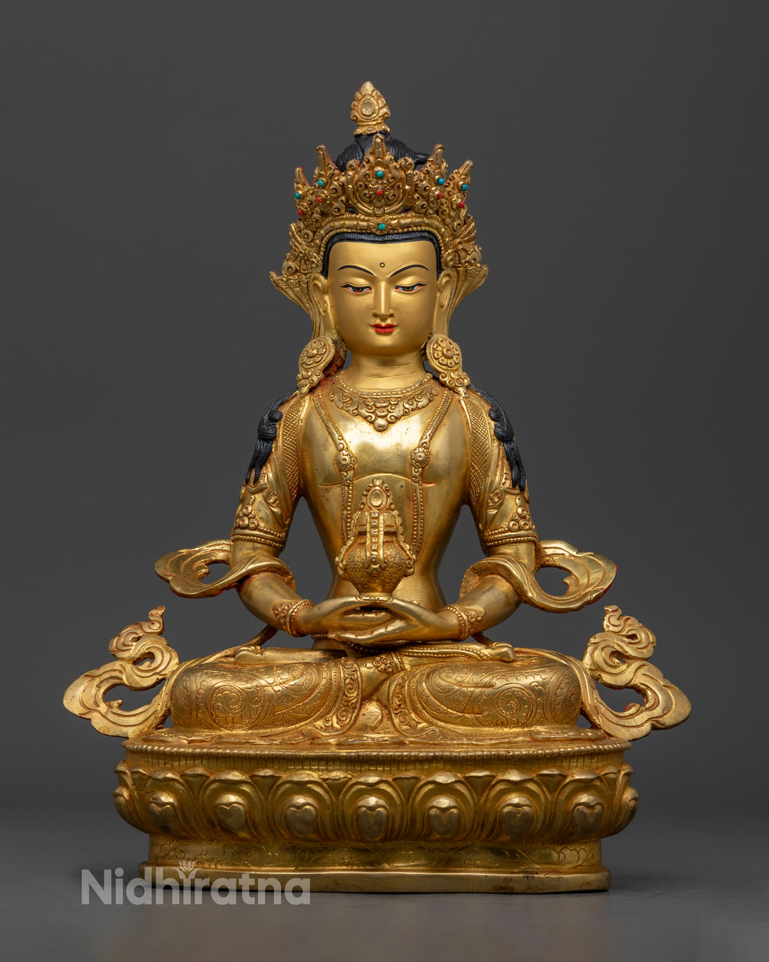 Amitayus Long Life Mantra Sculpture