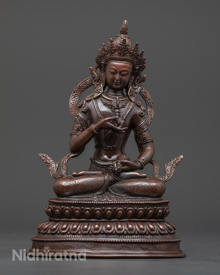 The Divine Vajrasattva Statue | Traditional Himalayan Art of Nepal