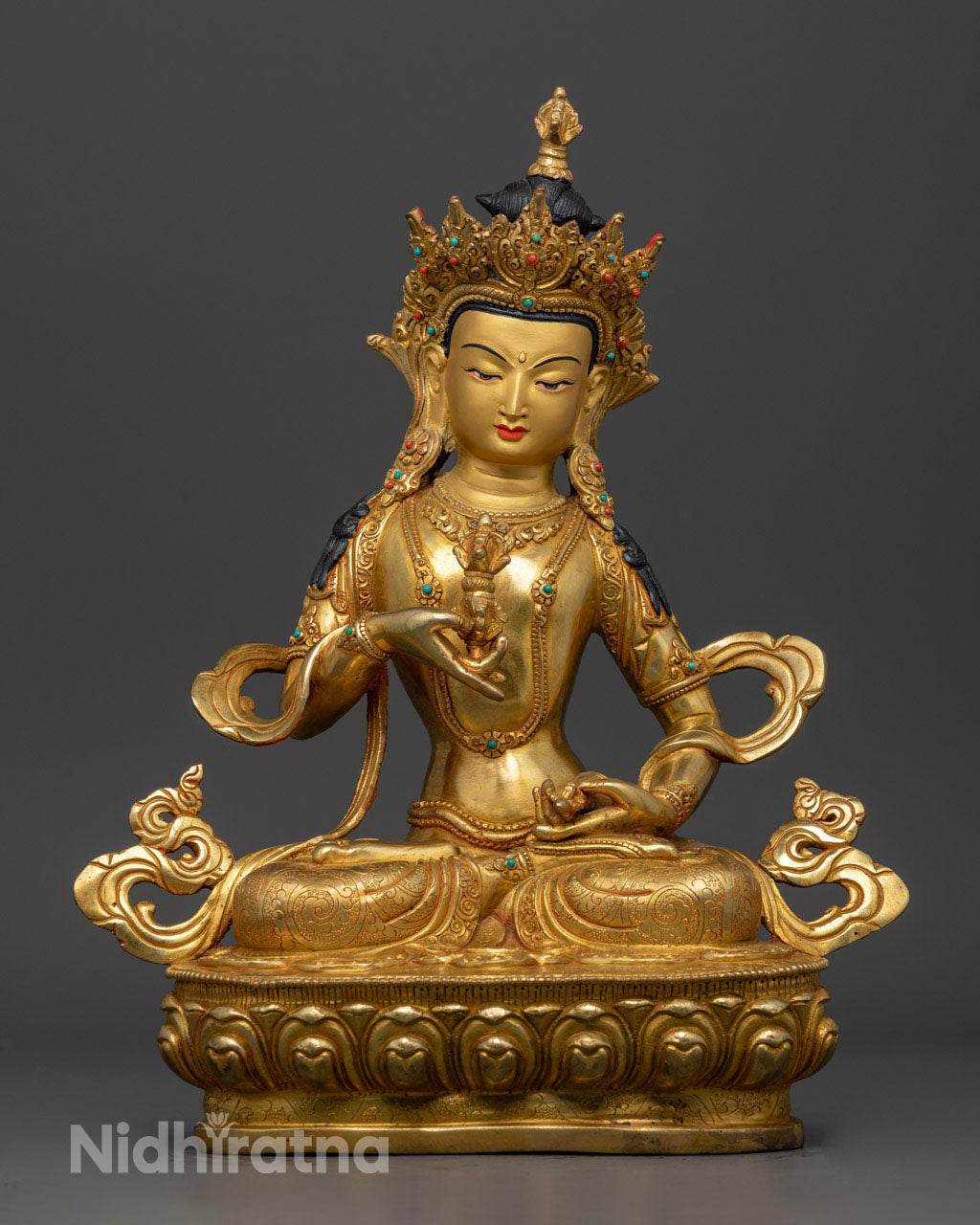 Dorje Sempa Mantra Sculpture | Vajrasattva Negative Karma Purifier