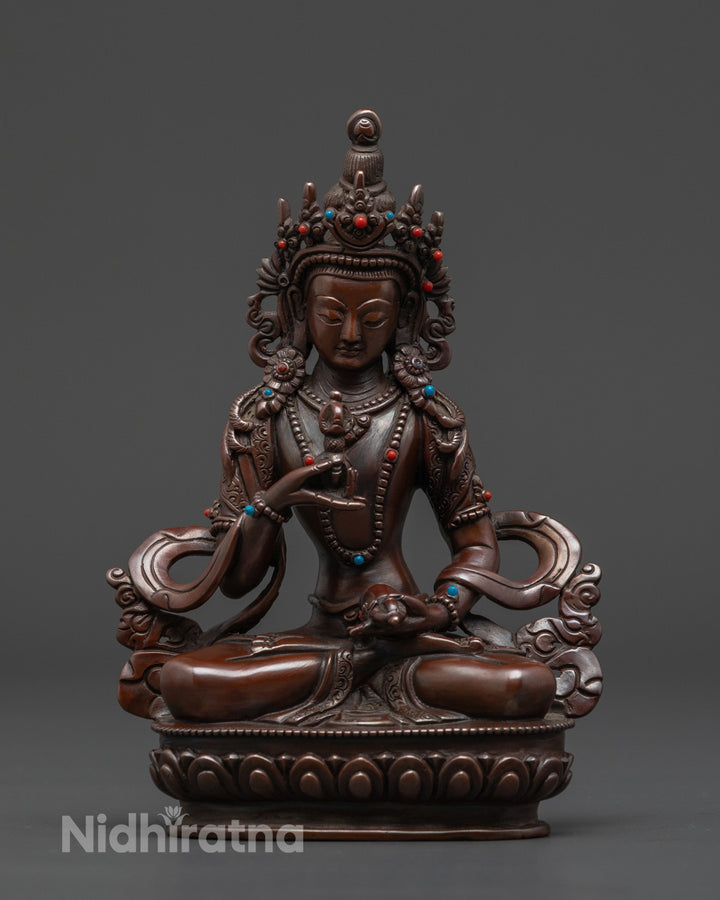 Vajrasattva Rupa Statue | Tibetan Dorje Sempa Sculpture