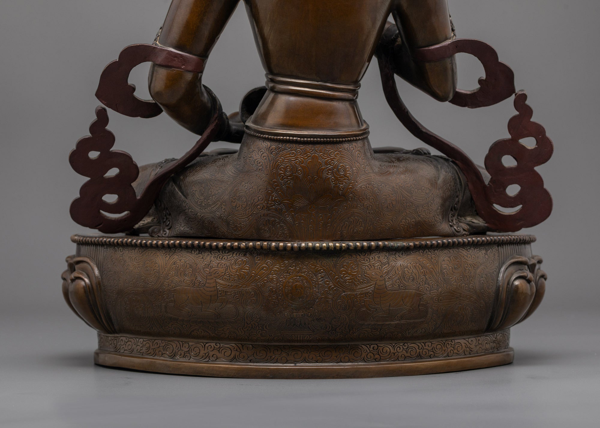 Tibetan Vajrasattva Statue | Nepalese Buddhist Purification Figure