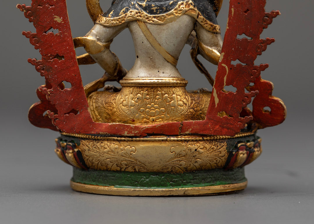 Machine Made Vajrasattva Statue | Traditional Himalayan Art