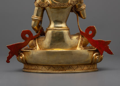 Traditional Vajrasattva Statue | Nepalese Himalayan Buddhist Art