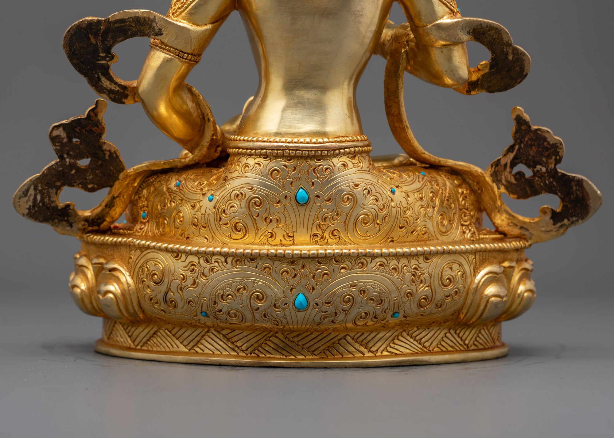 Handcrafted Vajrasattva Statue with Fine Detailing | Nepal Traditional Art