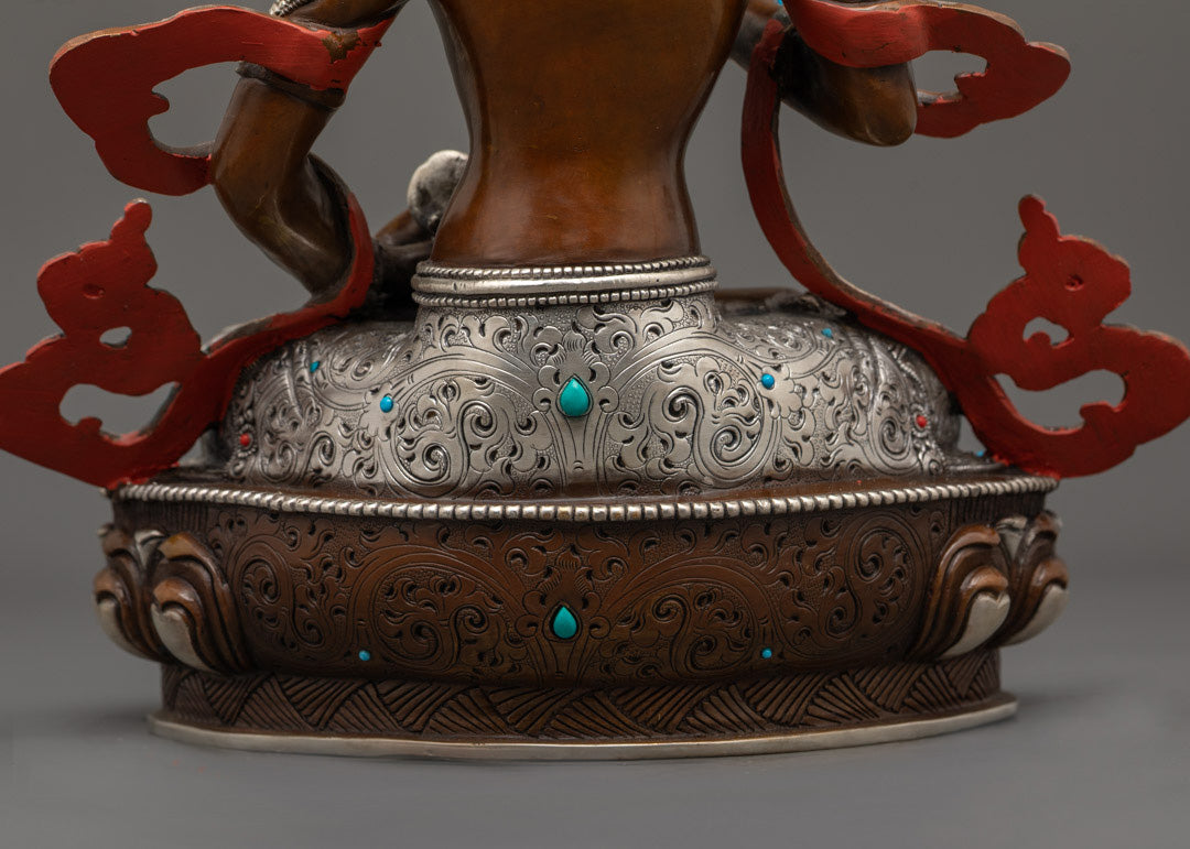 Antique Vajrasattva Sculpture | Mahayana Buddhism Purification Deity