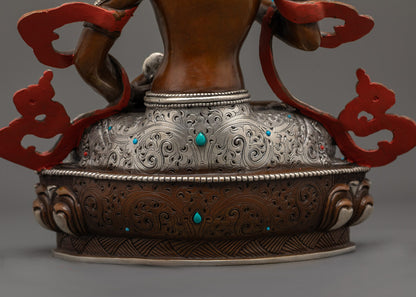 Antique Vajrasattva Sculpture | Mahayana Buddhism Purification Deity