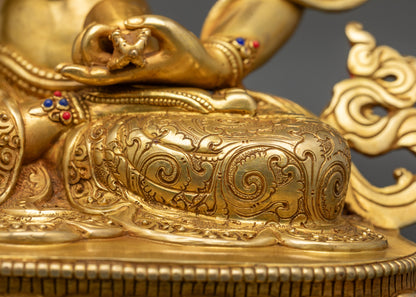 Handcrafted Vajrasattva Statue | Buddhist Deity of Purification