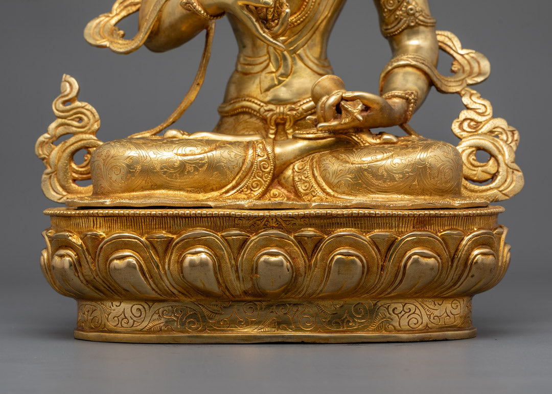 Authentic Vajrasattva Statue | Handcrafted Deity for Meditation