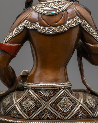Handmade Vajrasattva Sculpture | Nepalese Buddhist Art