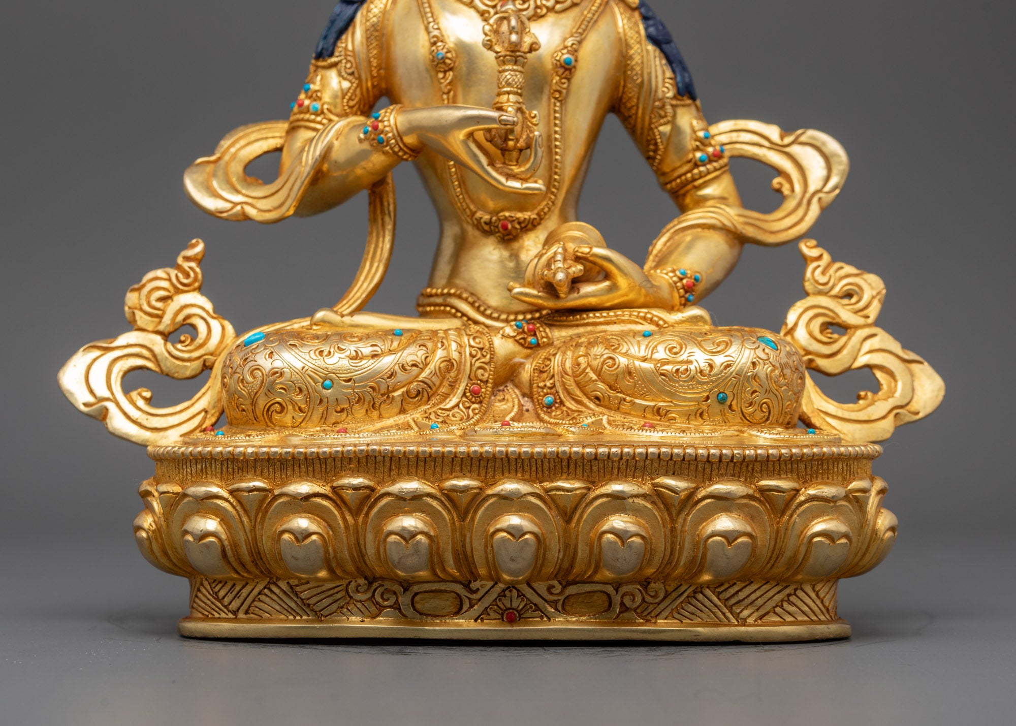 Handcrafted Vajrasattva Statue with Fine Detailing | Nepal Traditional Art