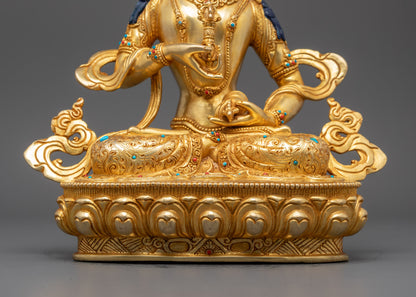 Handcrafted Vajrasattva Statue with Fine Detailing | Nepal Traditional Art