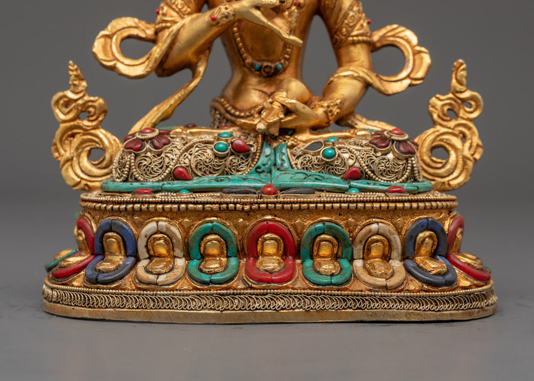 Sacred Vajrasattva Statue | Nepali Buddhist Sculpture