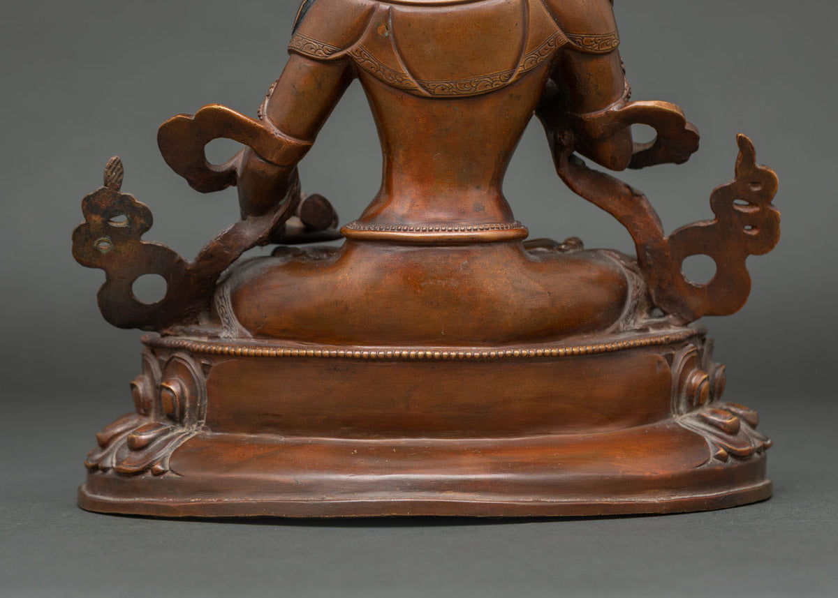 Authentic Vajrasattva Statue | Traditional Himalayan Spiritual Art