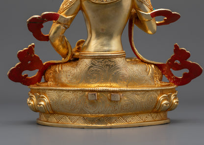 Nepalese Vajrasattva Statue | Enlightenment and Inner Peace Decor