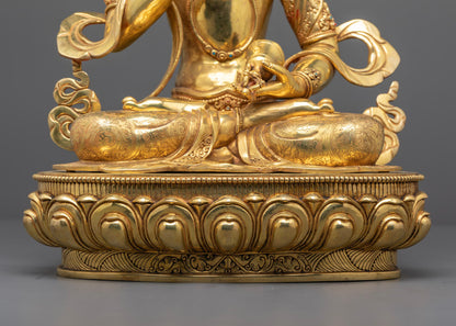 Vajrasattva Buddhist Statue | Traditional Nepal Craft