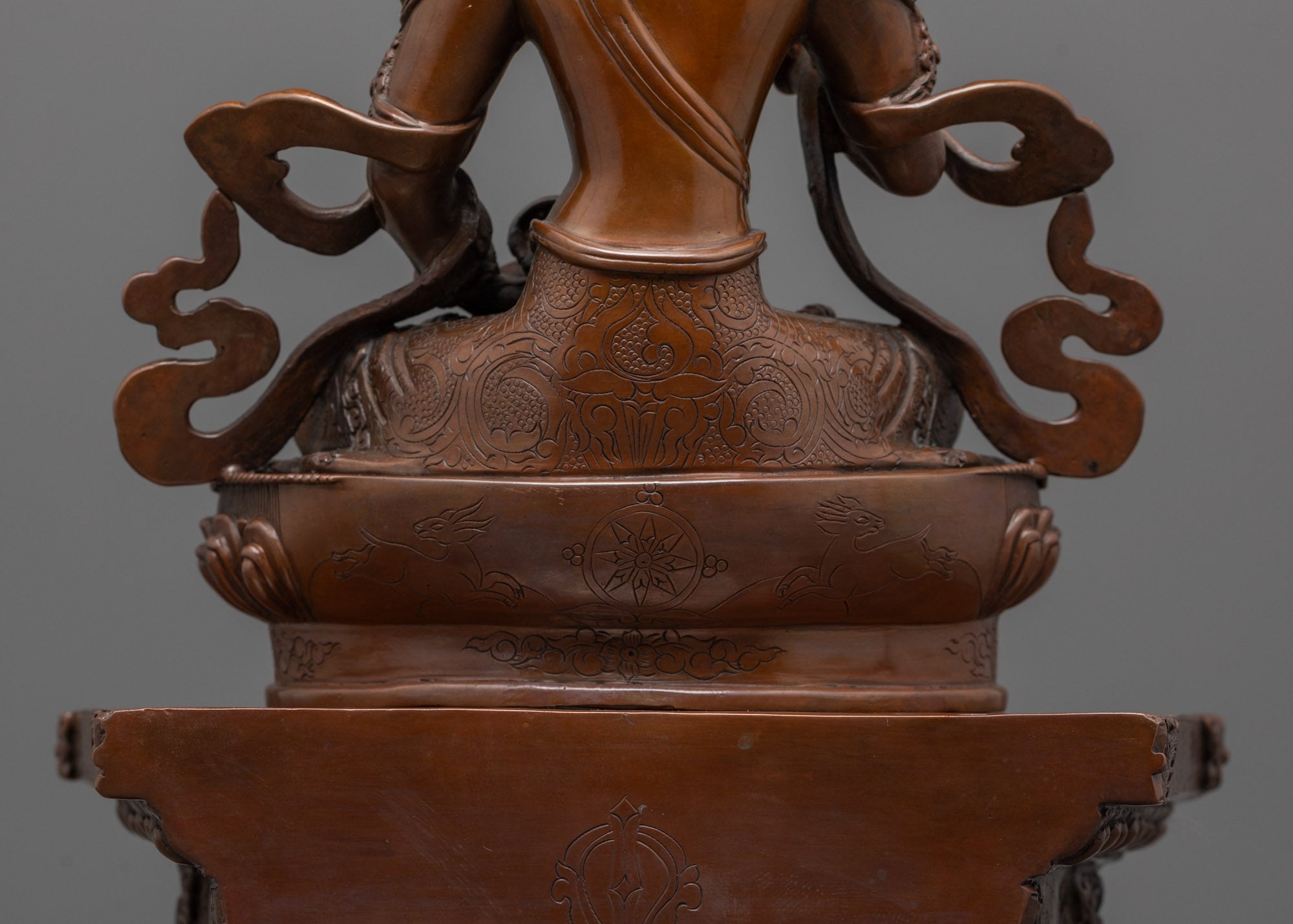 Buddhist Vajrasattva Statue | Handmade Enlightenment Deity