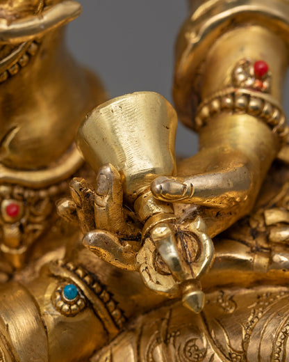 Vajrasattva Statue | Tibetan Buddhist Sculpture Artwork