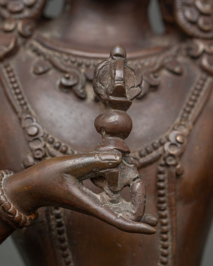 Authentic Vajrasattva Statue | Traditional Himalayan Spiritual Art