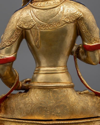 Authentic Vajrasattva Statue | Handcrafted Deity for Meditation