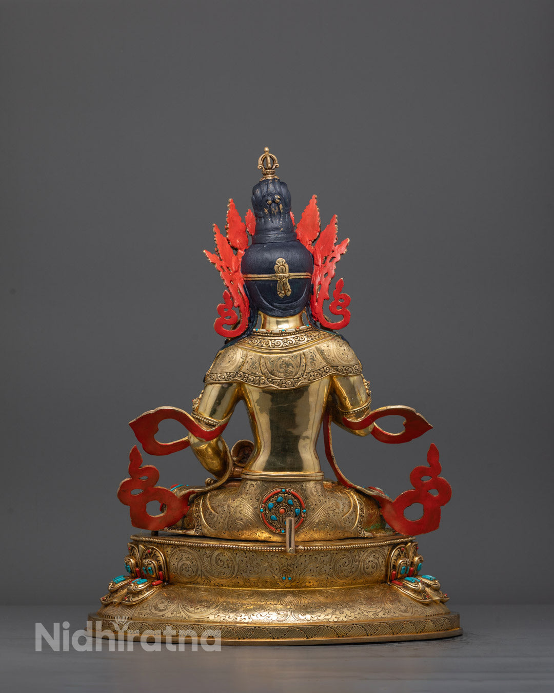Vajra Hero Dorje Sempa Statue | Handcrafted Tibetan Buddhist Sculpture