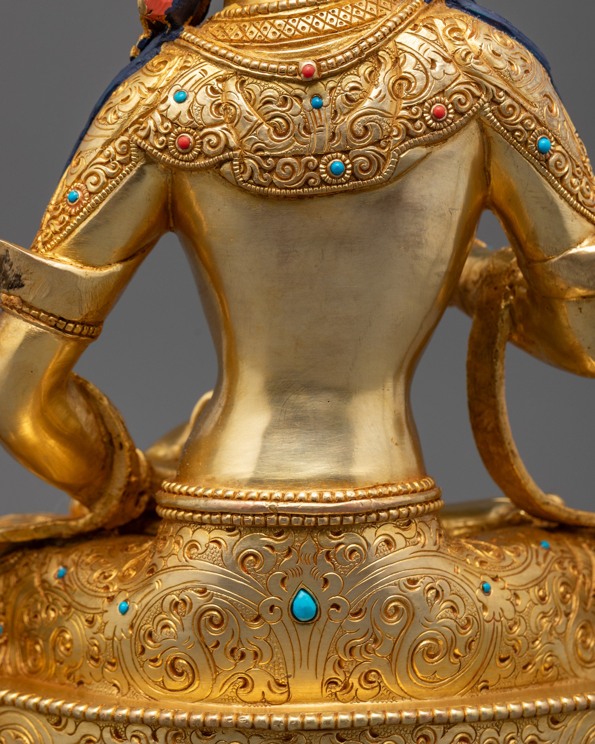 Handcrafted Vajrasattva Statue with Fine Detailing | Nepal Traditional Art