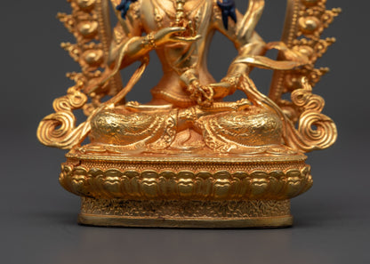 Machine-Made Vajrasattva Statue for Purification and Wisdom