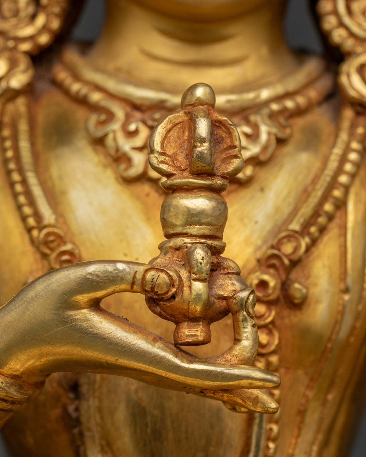 Traditional Vajrasattva Statue | Handmade Buddhist Meditation Figurine