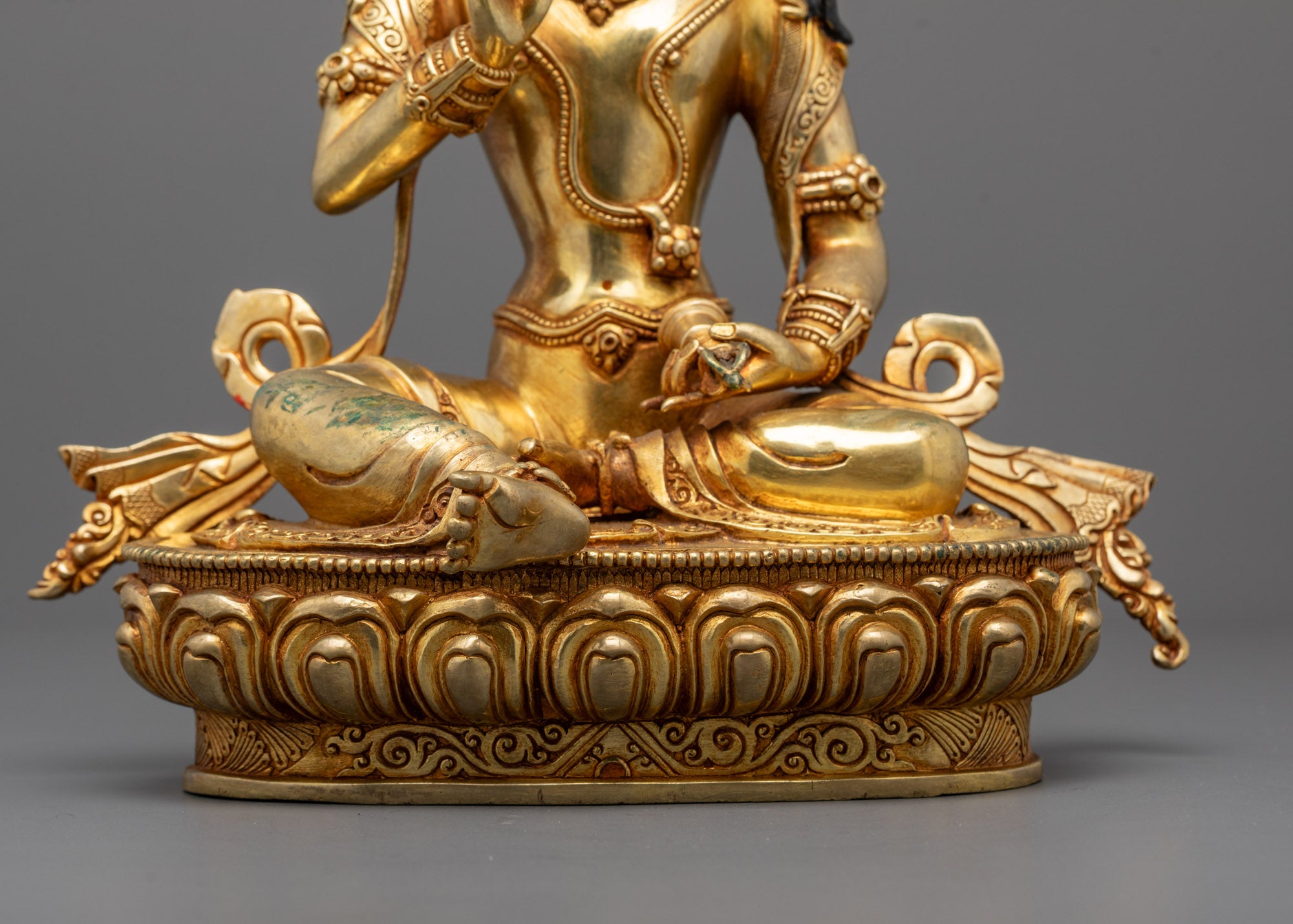Traditional Vajrasattva Statue | Nepalese Himalayan Buddhist Art
