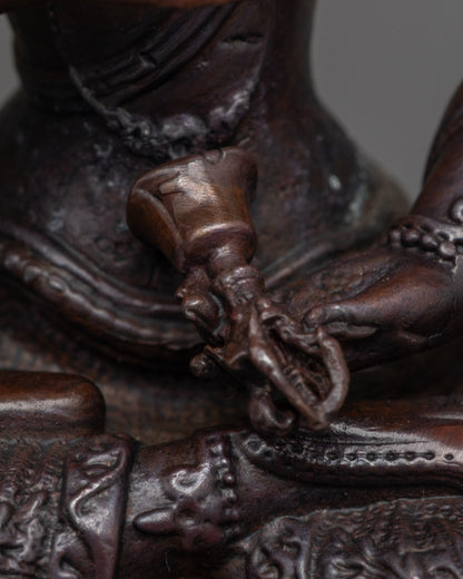 Precision Crafted Vajrasattva Figurine | Detailed Sculpture for Altar