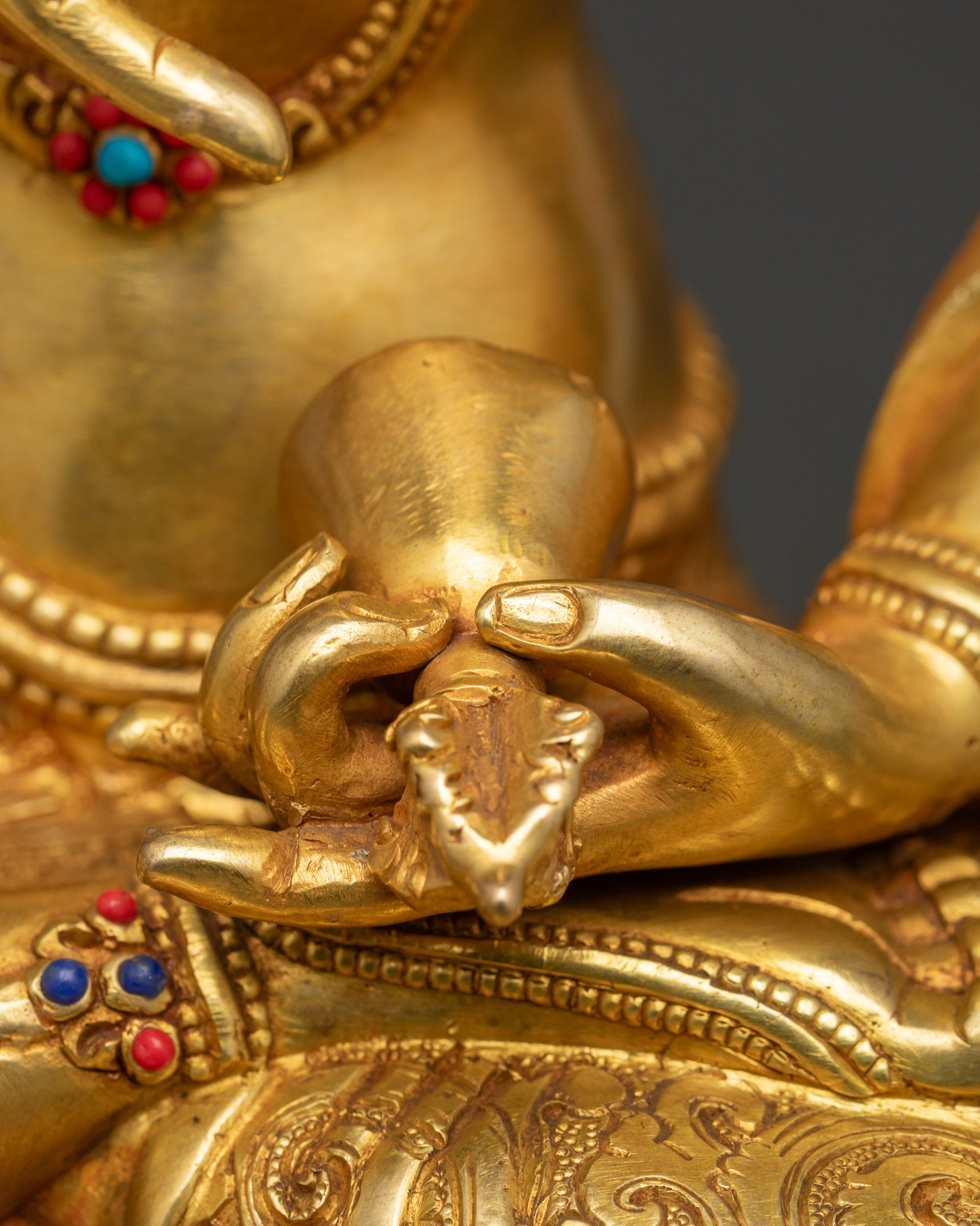 Handcrafted Vajrasattva Statue | Buddhist Deity of Purification