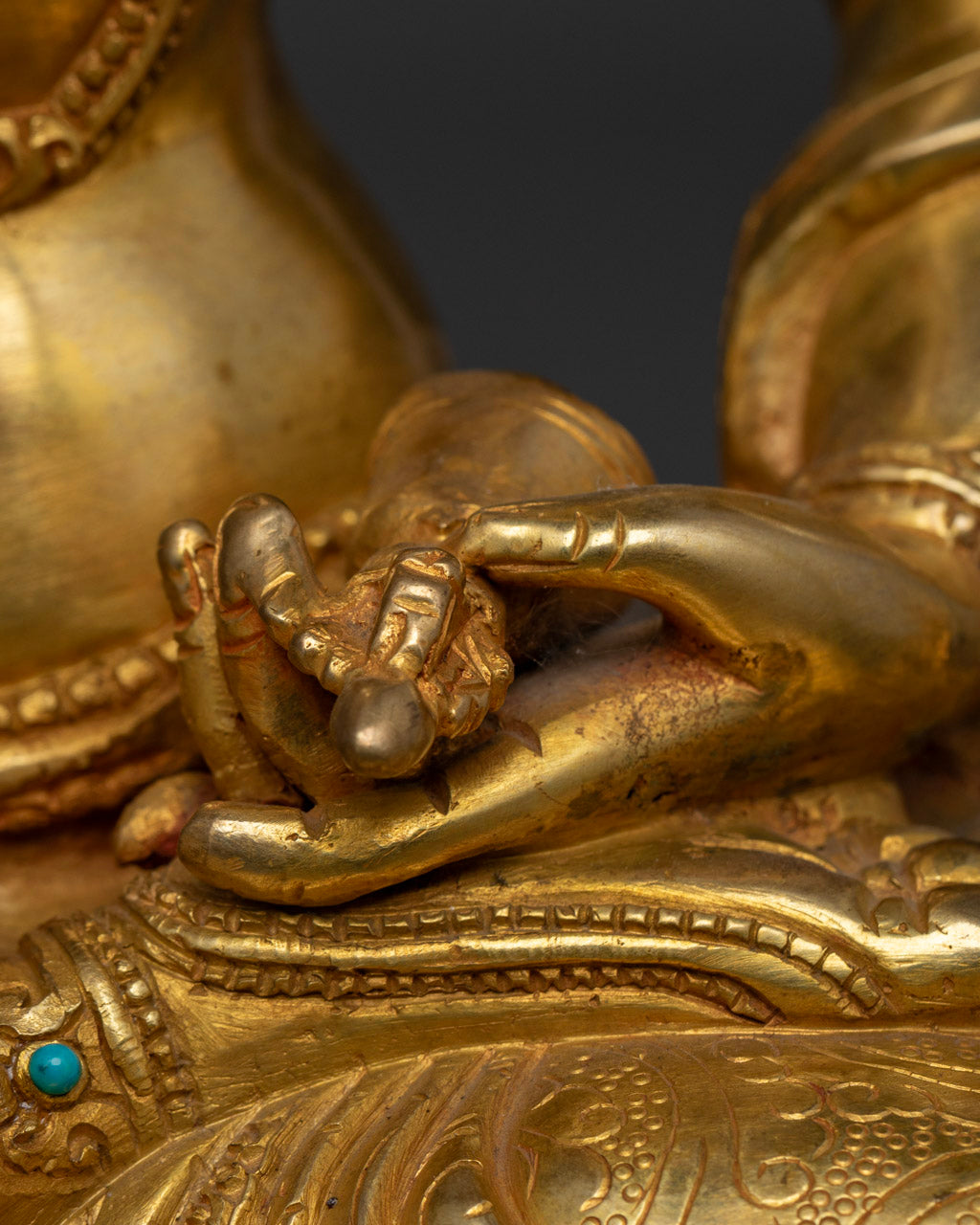 Dorje Sempa Mantra Sculpture | Vajrasattva Negative Karma Purifier