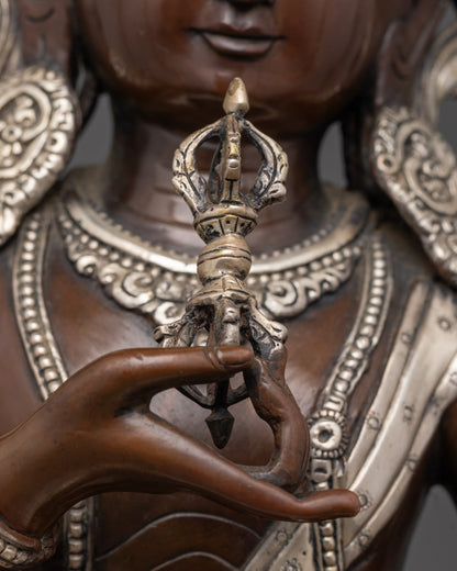 Buddhist Deity Vajrasattva Statue | Spiritual Altar