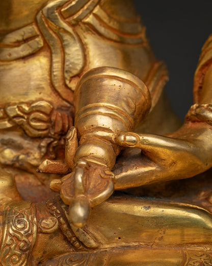 Traditional Vajrasattva Statue | Handmade Buddhist Meditation Figurine