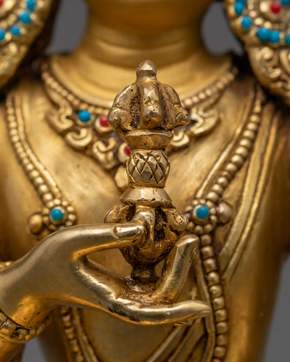 Vajrasattva Statue | Tibetan Buddhist Sculpture Artwork