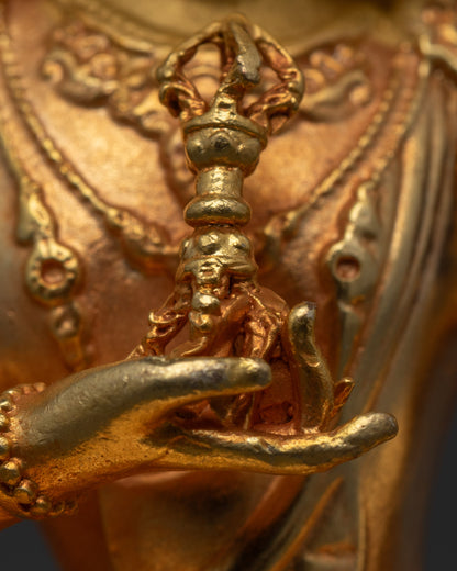 Machine-Made Vajrasattva Statue for Purification and Wisdom