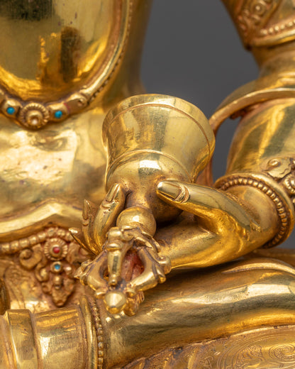 Vajrasattva Buddhist Statue | Traditional Nepal Craft