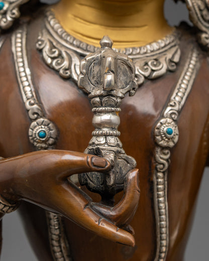 Handmade Vajrasattva Sculpture | Nepalese Buddhist Art